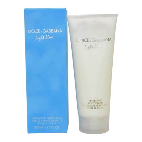 dolce gabbana light blue cream|dolce and gabbana body lotion.